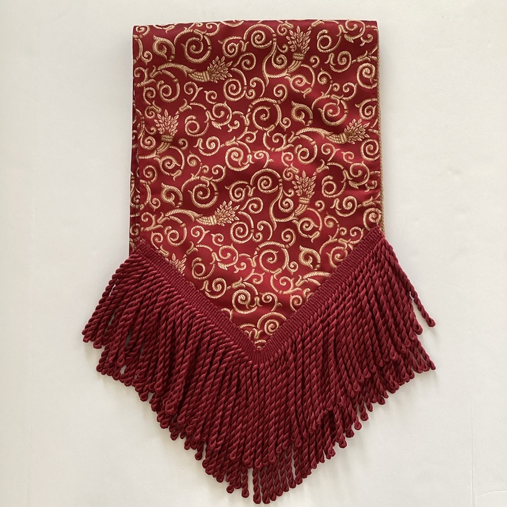 Fringed Table Runner
